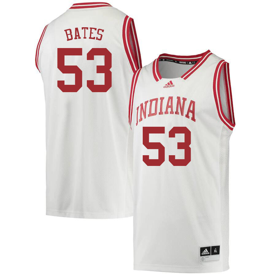 Men #53 Tamar Bates Indiana Hoosiers College Basketball Jerseys Sale-Retro - Click Image to Close